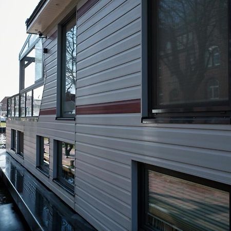 Hausboot Die Leseinsel Emden Luaran gambar